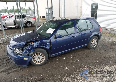 2005 Volkswagen Golf Gls Tdi из США, поврежденный, VIN 9BWGR61J954004018